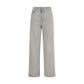 Blue Cotton Relaxed Fit Jeans