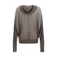 Gray Cashmere Hoodie