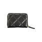 Black Polyurethane Women's Wallet