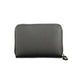 Black Polyurethane Women's Wallet
