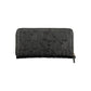 Black Polyurethane Womens Wallet