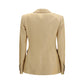 Beige Linen Blazer