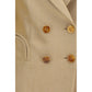 Beige Linen Blazer