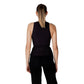 Black Polyester Top
