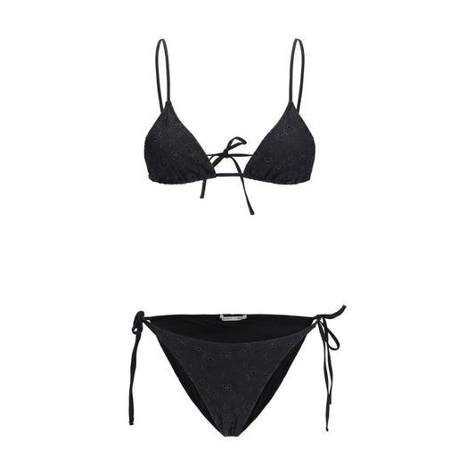 Black Polyester Bikini