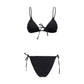 Black Polyester Bikini