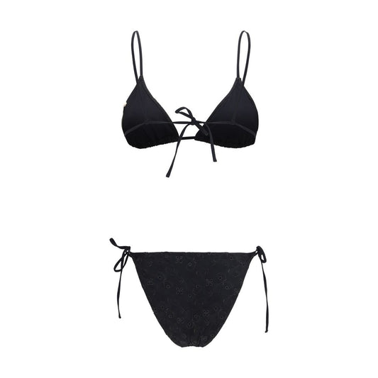 Black Polyester Bikini