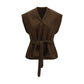 Brown Cotton Blouse
