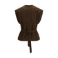 Brown Cotton Blouse