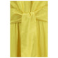 Bicolor Silk Casual Dress