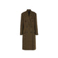 Brown Fibers Coat