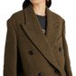 Brown Fibers Coat