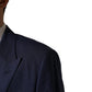Blue Single Breasted 2 Button Suit Jacket