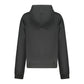 Black Cotton Women's Sweatshirt