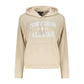 Beige Cotton Women's Hoodie