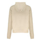 Beige Cotton Women's Hoodie
