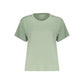 Green Cotton Women's T-Shirt