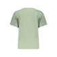 Green Cotton Women's T-Shirt