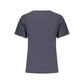 Blue Cotton Women's T-Shirt