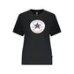 Black Cotton Women's T-Shirt