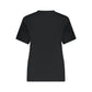 Black Cotton Women's T-Shirt