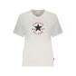 White Cotton Womens T-Shirt
