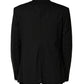 Black Single Breasted 2 Button Suit Jacket
