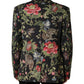 Multicolor Floral Leopard 1 Button Men Suit Jacket