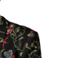 Multicolor Floral Leopard 1 Button Men Suit Jacket