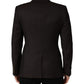 Dark Violet Wool Double Breasted Suit Jacket