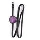 Black Leather Dress Watch