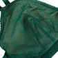 Green Nylon Stretch Soft Cup Brassiere Underwear