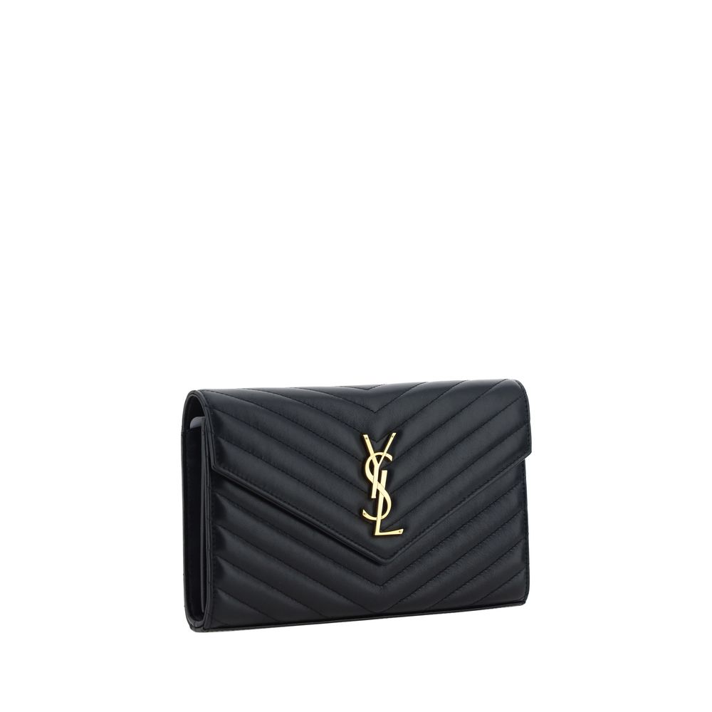 Black Calf Leather Bos Taurus Shoulder Bag
