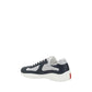 Blue Polyamide Athletic Sneakers