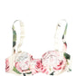 Multicolor Floral Semi-Pad Underwire Underwear
