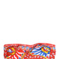 Multicolor Carretto Bandeau Swimsuit Top Swimwear
