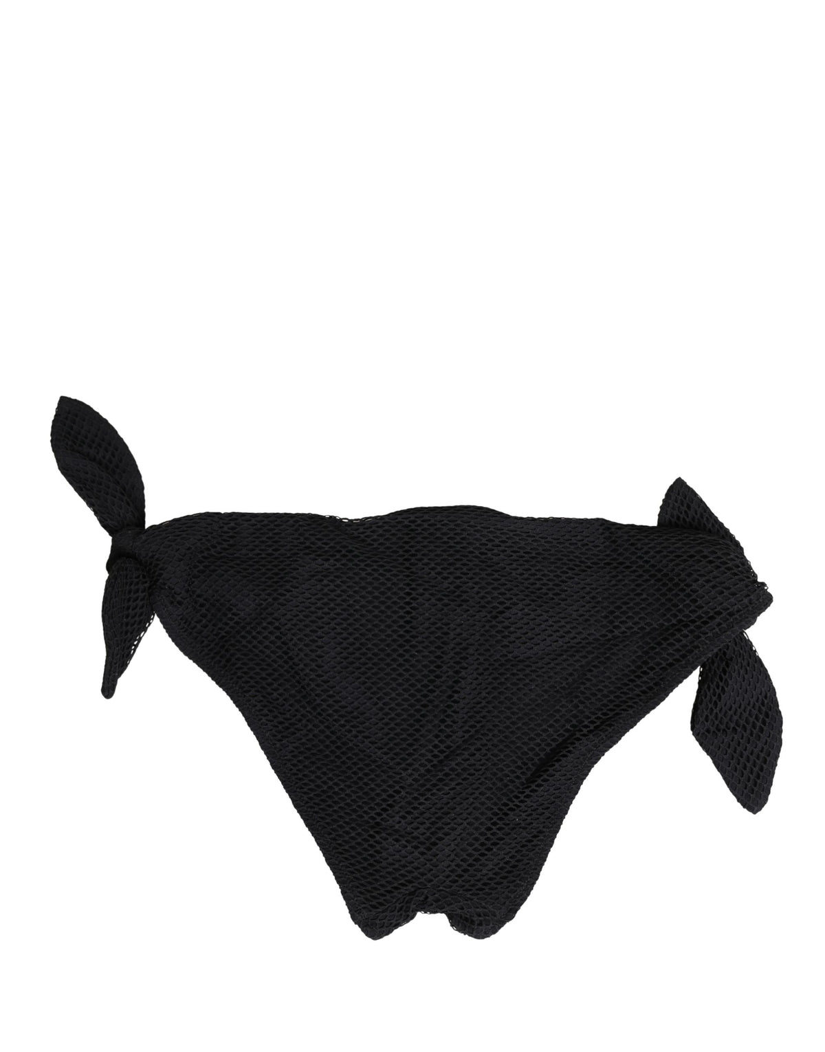 Swimwear Black Side-Tie Bikini Bottom DG Logo