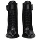 Black Leather Ankle Boots
