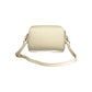 Beige Polyurethane Women's Bag