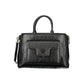 Black Polyurethane Women's Bag