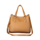 Brown Polyethylene Handbag