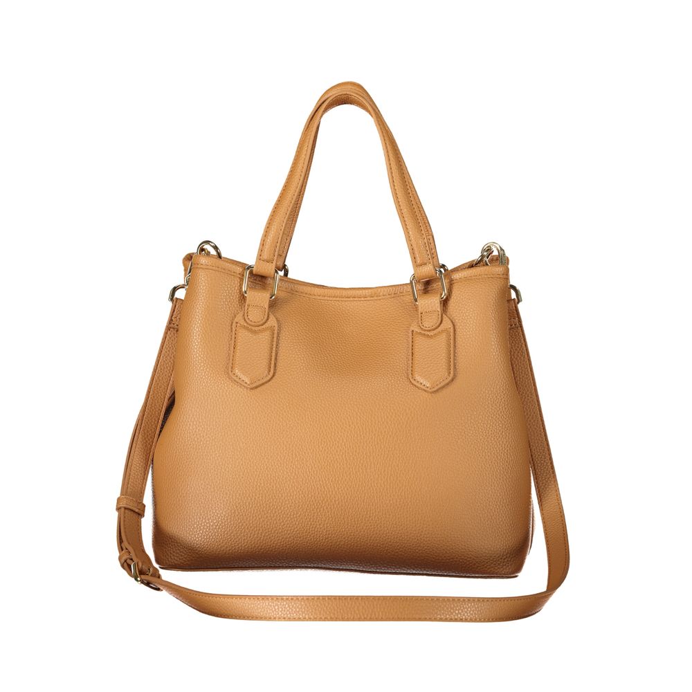Brown Polyethylene Handbag