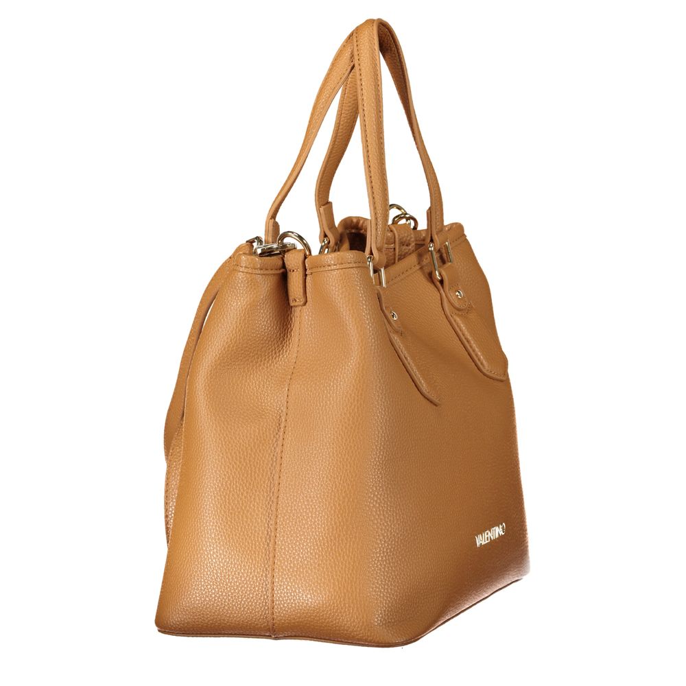 Brown Polyethylene Handbag