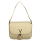 Beige Polyurethane Women's Bag