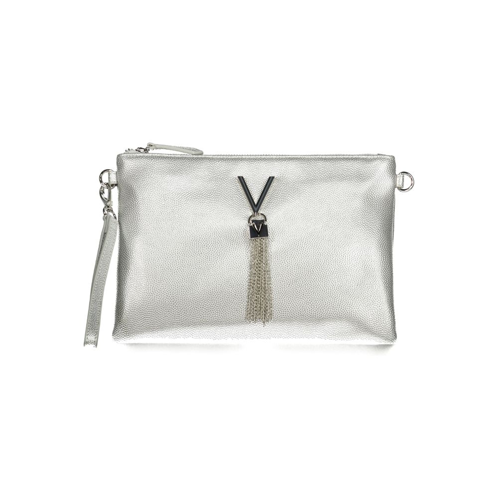 Gray Polyethylene Handbag