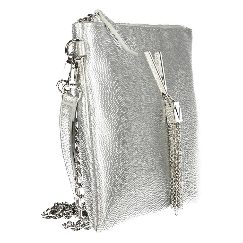 Gray Polyethylene Handbag