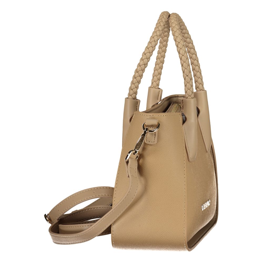 Beige Polyethylene Handbag