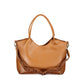 Brown Polyethylene Handbag