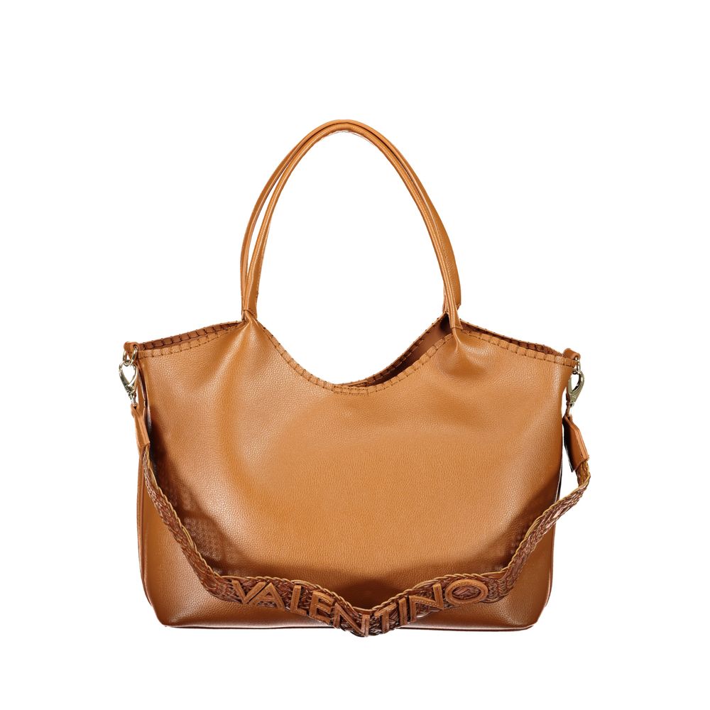 Brown Polyethylene Handbag