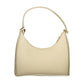 Beige Polyurethane Women's Bag